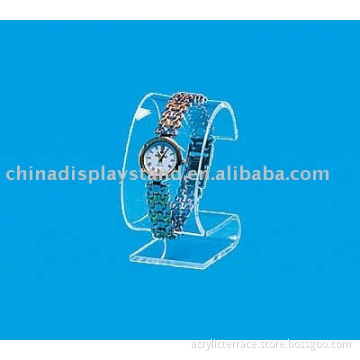 single acrylic watch display stands